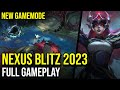 LOL - NEXUS BLITZ 2023 - NEW GAMEMODE - FULL GAMEPLAY - COVEN SYNDRA GAMEPLAY | League of Legends