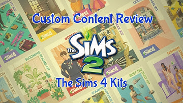 Custom Content Review: The Sims 4 Kits in The Sims 2! Part 1