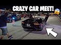 I made JERMELL CHARLO bring HIS CARS to a car meet !! CRAZY