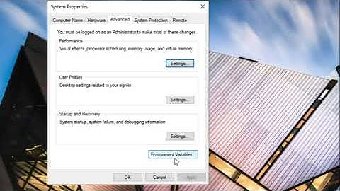 Set Environment Variable for Python 3.x in Windows 10