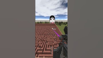 Destroying Yoshie Kimura in Big Maze Nextbot Gmod