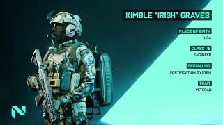 Battlefield 2042 Kimble Irish Graves Specialist Abilities Gameplay