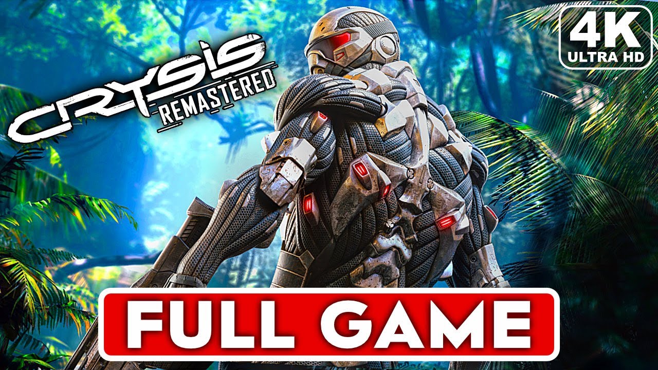CRYSIS REMASTERED Gameplay Walkthrough Part 1 FULL GAME [4K 60FPS PC RTX] - No Commentary