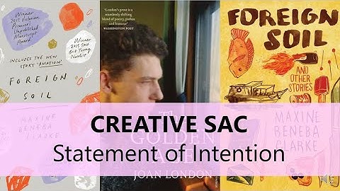 Creative SAC: Statement of Intention