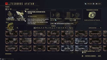 Warframe - Bug of vison on Treasure of Ayatam