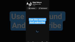 Use this sound and subscribe #tread #sandygamerz