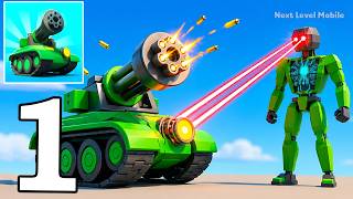 Tank Sniper Gameplay Walkthrough Part 1- Tank Shooting & Destruction Battles (Android , iOS) screenshot 5
