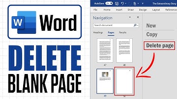 How to Delete a Blank Page You Can