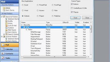 Customize Outlook Inspector menu (VB.NET, C#)