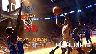 USA vs South Sudan score updates