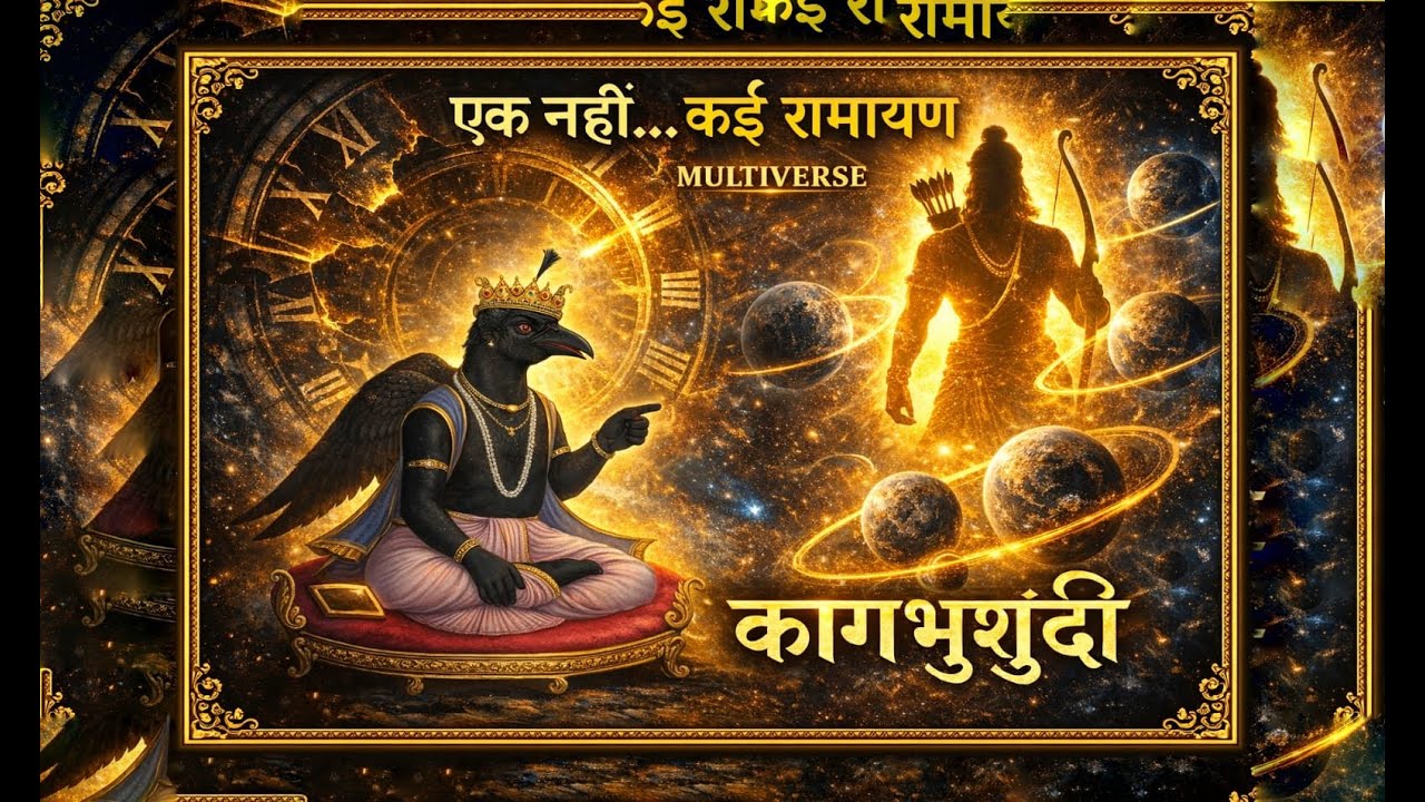 काकभुशुंडी: एक नहीं कई रामायण |Multiverse is Real?|Ramayan Hidden Truth|काकभुशुंडी ने देखी कई रामायण