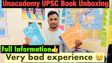 Unacademy UPSC Books Unboxing Hindi Full information @AnkitInspiresIndia @unacademydefencesquad9472