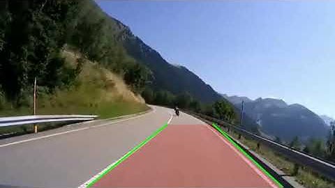 Lane detection via Hough Transform - 2