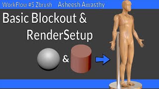 Basic Blockout & RenderSetup(Production Pipeline)WorkFlow #5 Wealth