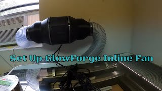 Famous Adding an Inline Fan To My Glowforge | Reduce Noise & Smell | Glowforge Addon S6 Infinity In Line Profile