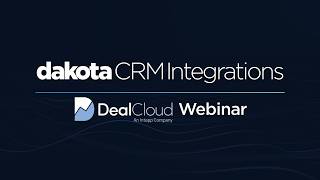 CRM Integrations - DealCloud Webinar