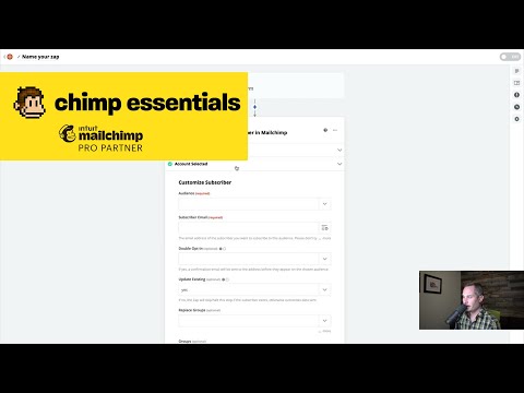 Mailchimp | pushing typeform data back to mailchimp Paul Jarvis at Chimp Essentials