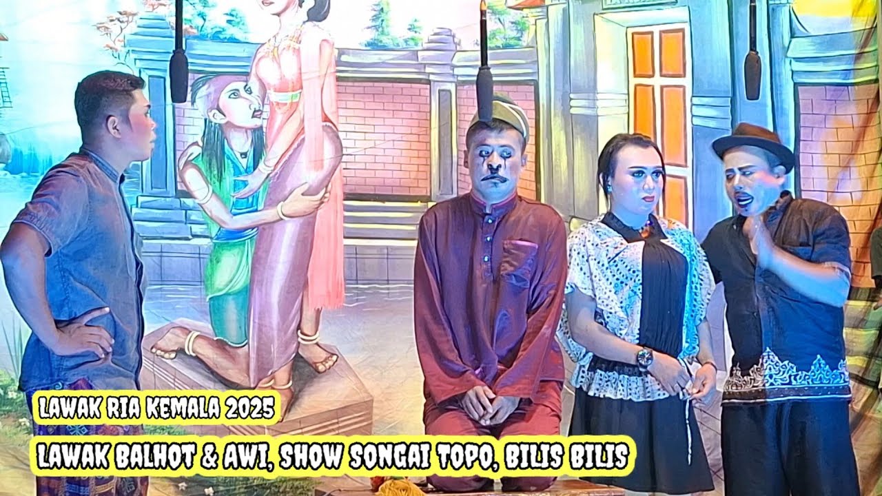 Lawak Ria Kemala, Balhot Vs Kalebun, Balhot Kala Deje, Show Songai Topo Ds Bilis Bilis 2025 #lucu