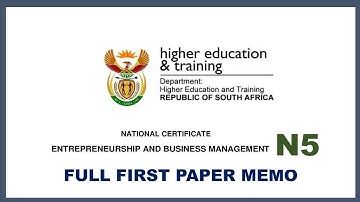 EBM N5 NOVEMBER 2024 FULL FIRST PAPER MEMO