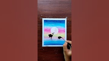 how to draw flamingo | flamingo drawing ideas| for beginners| so easy😍