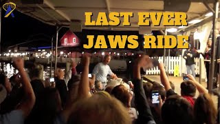 Jaws Last Ever Public Ride at Universal Studios Florida: The Final Voyage