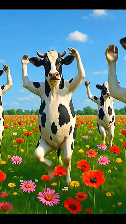 Cow Song & Cow Videos 2024 | Cow dance mix | funny dancing cow | mooing cow | moo