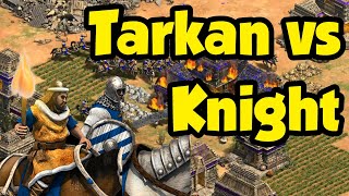 Tarkan Vs Knight Aoe2
