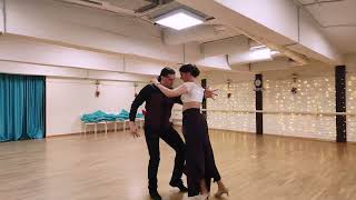 What Could Have Been - Sofia Makulova and Pavel Kozlov - Cross-step waltz (X-step)