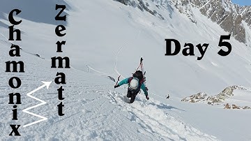 Chamonix-Zermatt Haute Route - Day 5 - Vignettes → Bertol