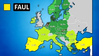 Warum sind das die faulsten Länder Europas?