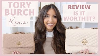 Tory Burch Kira Chevron Shoulder Bag Review | What Fits Inside + Is It Really Worth It?