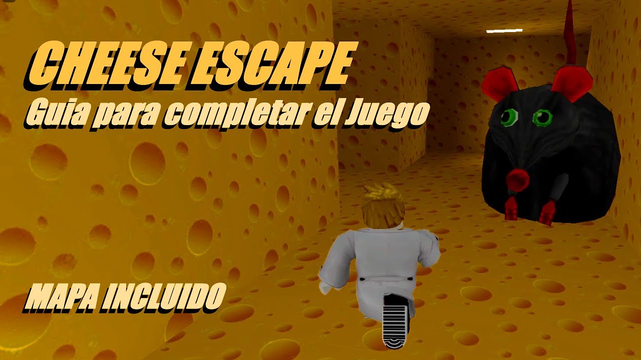 CHEESE ESCAPE GUIA y MAPA para PASAR el JUEGO YouTube
