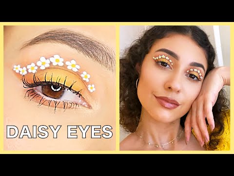 EASY FLOWER EYE MAKEUP TUTORIAL