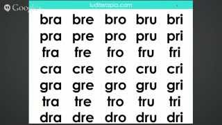 No puedo pronunciar las sílabas trabadas | Ludi Flores de luditerapia.com