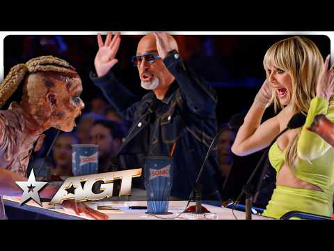 5 America's Got Talent Auditions That Are STRAIGHT OUT OF A HORROR MOVIE! 😱