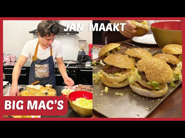 Zo Maak Jij Je Eigen Big Mac!! (Met Saus & Friet!)- #63 - Youtube