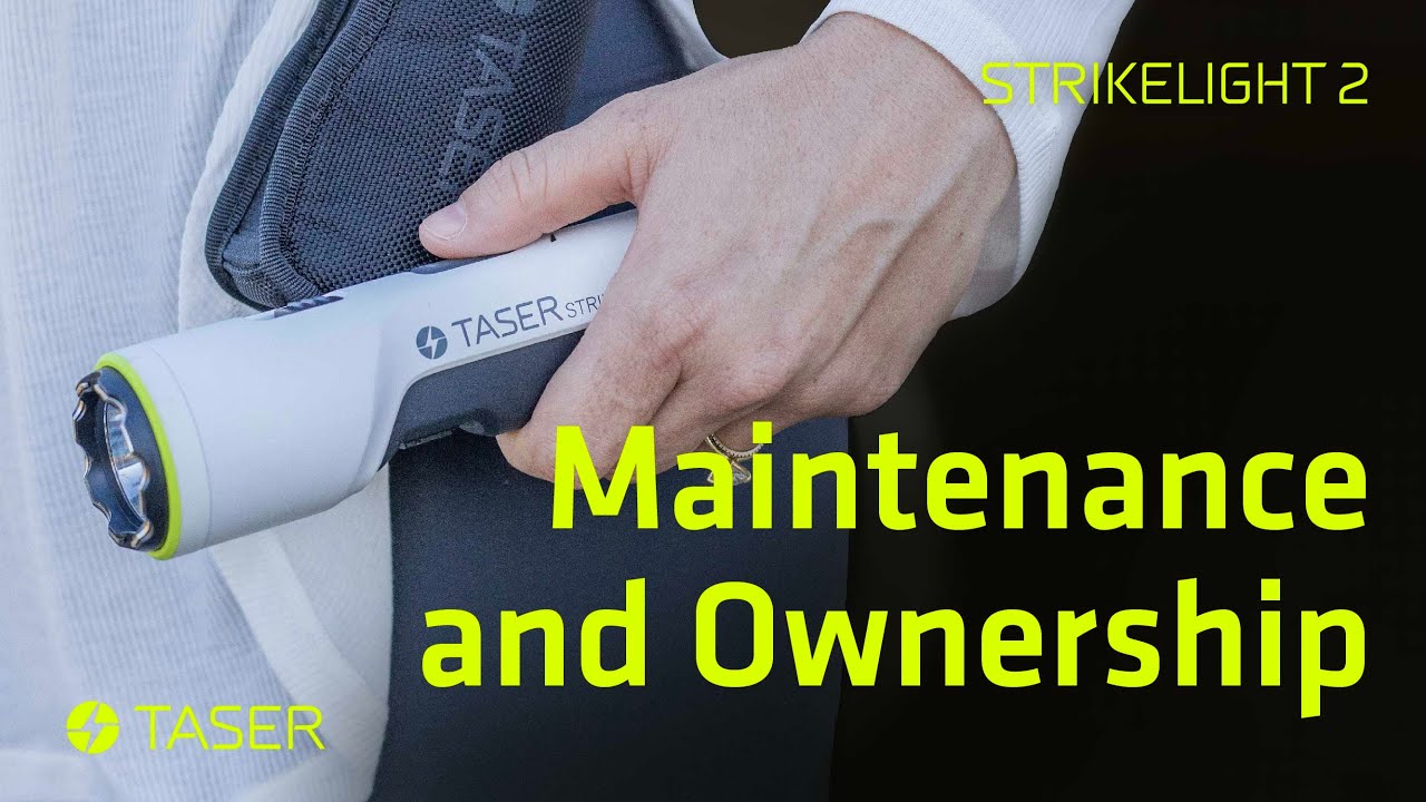 TASER StrikeLight 2 | Device Maintenance and Ownership - YouTube