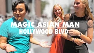 Hollywood Tourists Get Fooled by The Magic Asian Man!