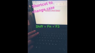Shortcut to change case of words #lowercase #uppercase #msoffice #365