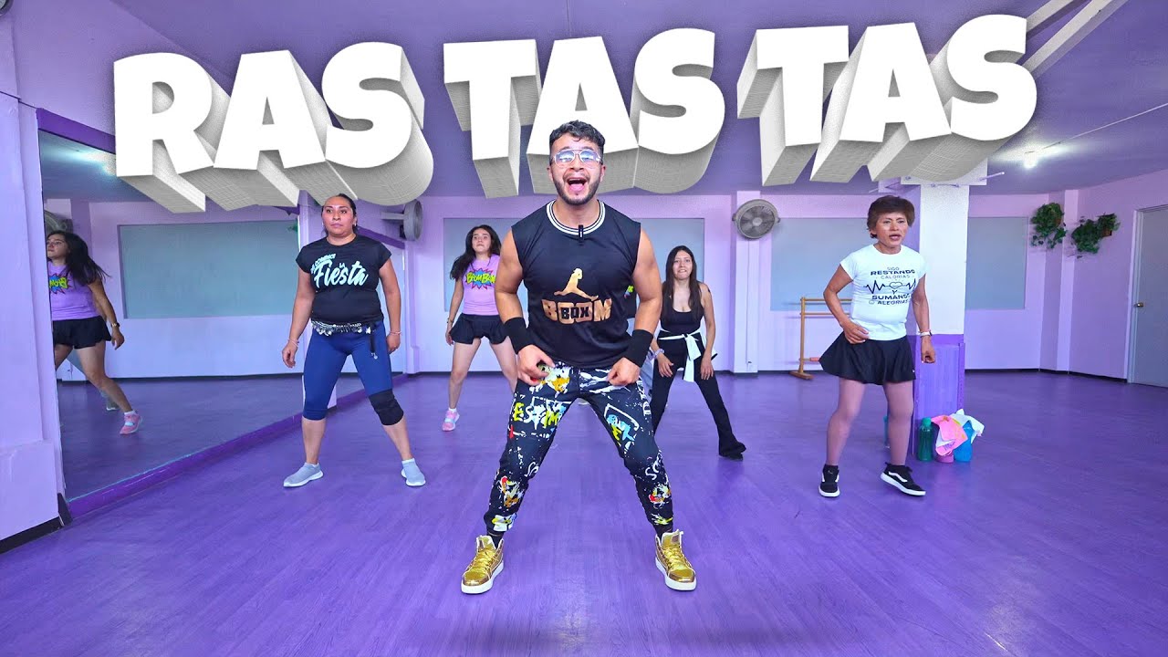 RAS TAS TAS - Cali flow latino | Zumba Fitness | Salsa choke - YouTube