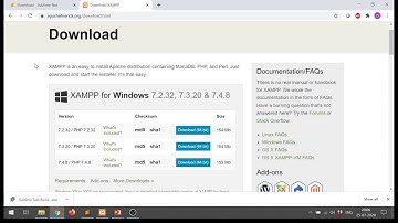 DWPD : UNIT 1 : Lecture 2 :Download and install XAMPP and Sublime text editor