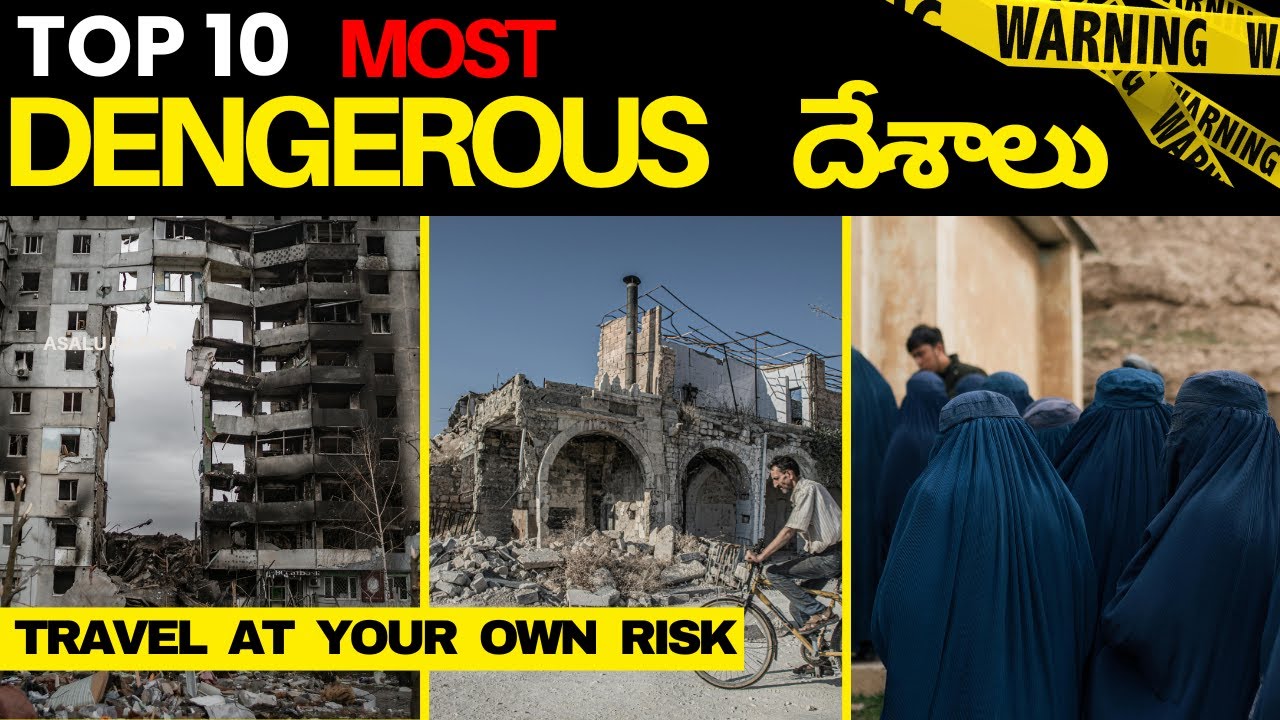 Top 10 Most Dangerous Countries in the World 2025 | Travel at Your Own ...