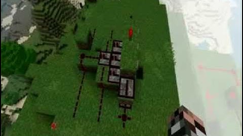 Minecraft: 3x3 Button/Switch Control Panel