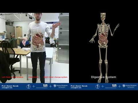 Screen-based Augmented Reality Magic Mirror for Medical Education
