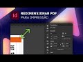 Como mudar o tamanho de um PDF para impressão no InDesign