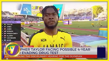 Christopher Taylor Facing Possible 4 Year Ban for Evading Drug Test