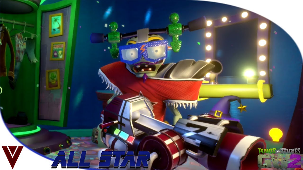Plants Vs Zombies Garden Warfare 2 Gems - All Star - YouTube
