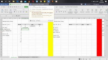4 - Metode Iterasi Sederhana