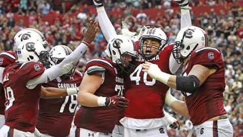 VIDEO: USC tight end Jacob August explains TD celebration