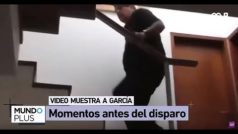 Imágenes muestra momento del intento de detención de Alan García